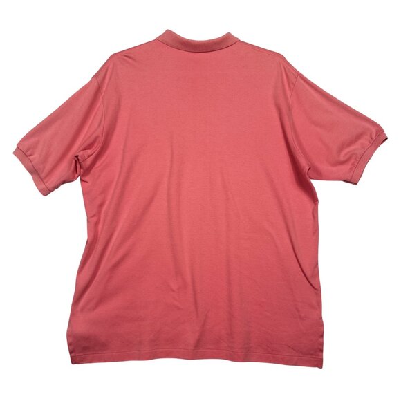 Polo Ralph Lauren Mens Classic Pink Polo Shirt XL Logo Embroidery 100% Cotton - Picture 2 of 7